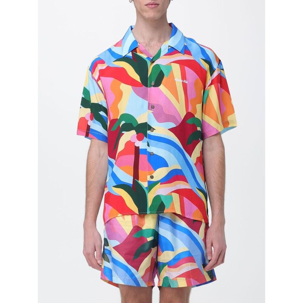 Mauna Kea Shirt Men Ruby